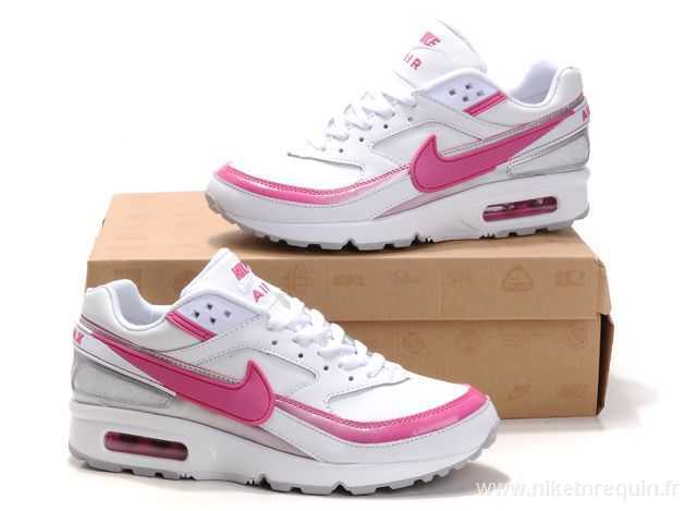 blanc et rose air max chaussures pc (2)